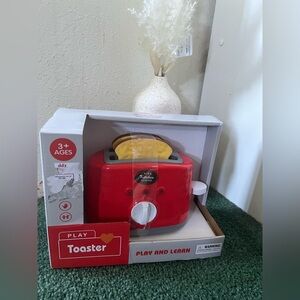 Kids Play Toaster - Red Toy’s